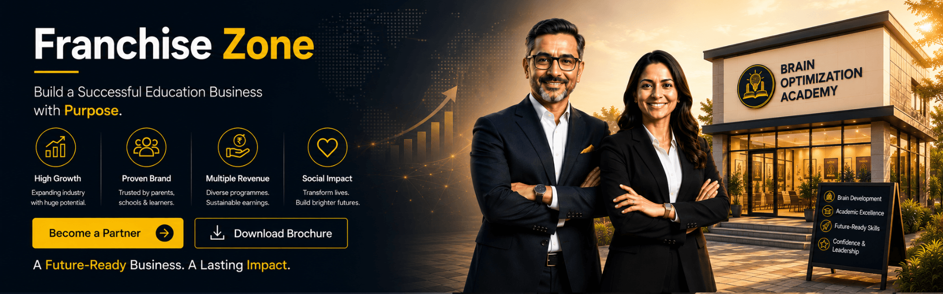 Brain Gurukul homepage hero visual