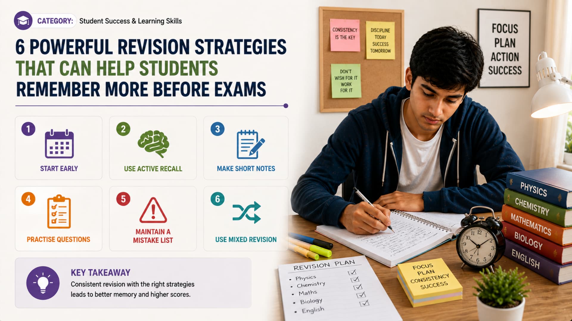 6 Powerful Revision Strategies That Can Help Students Remember More Before Exams