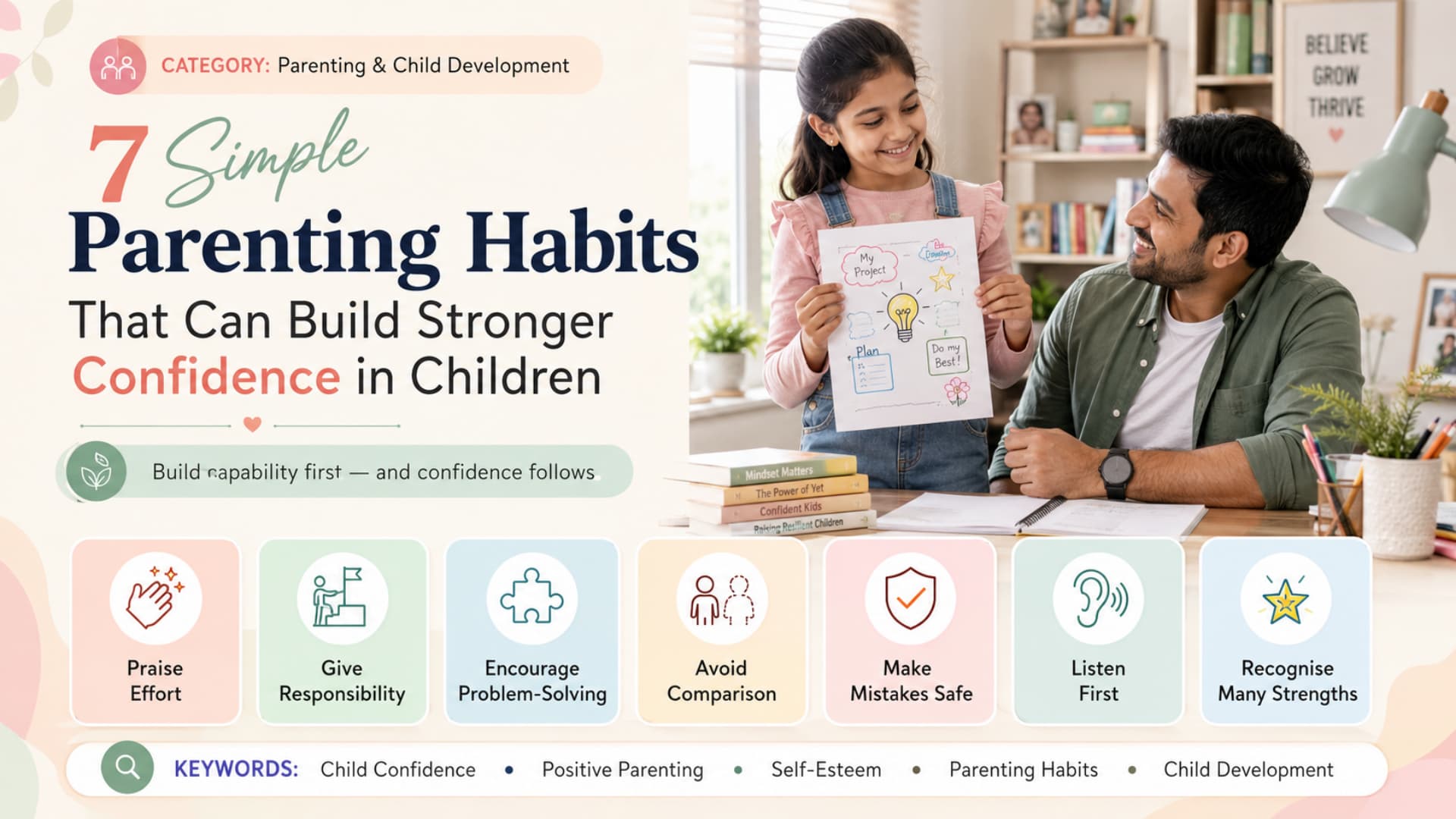 7 Simple Parenting Habits That Can Build Stronger Confidence in Children