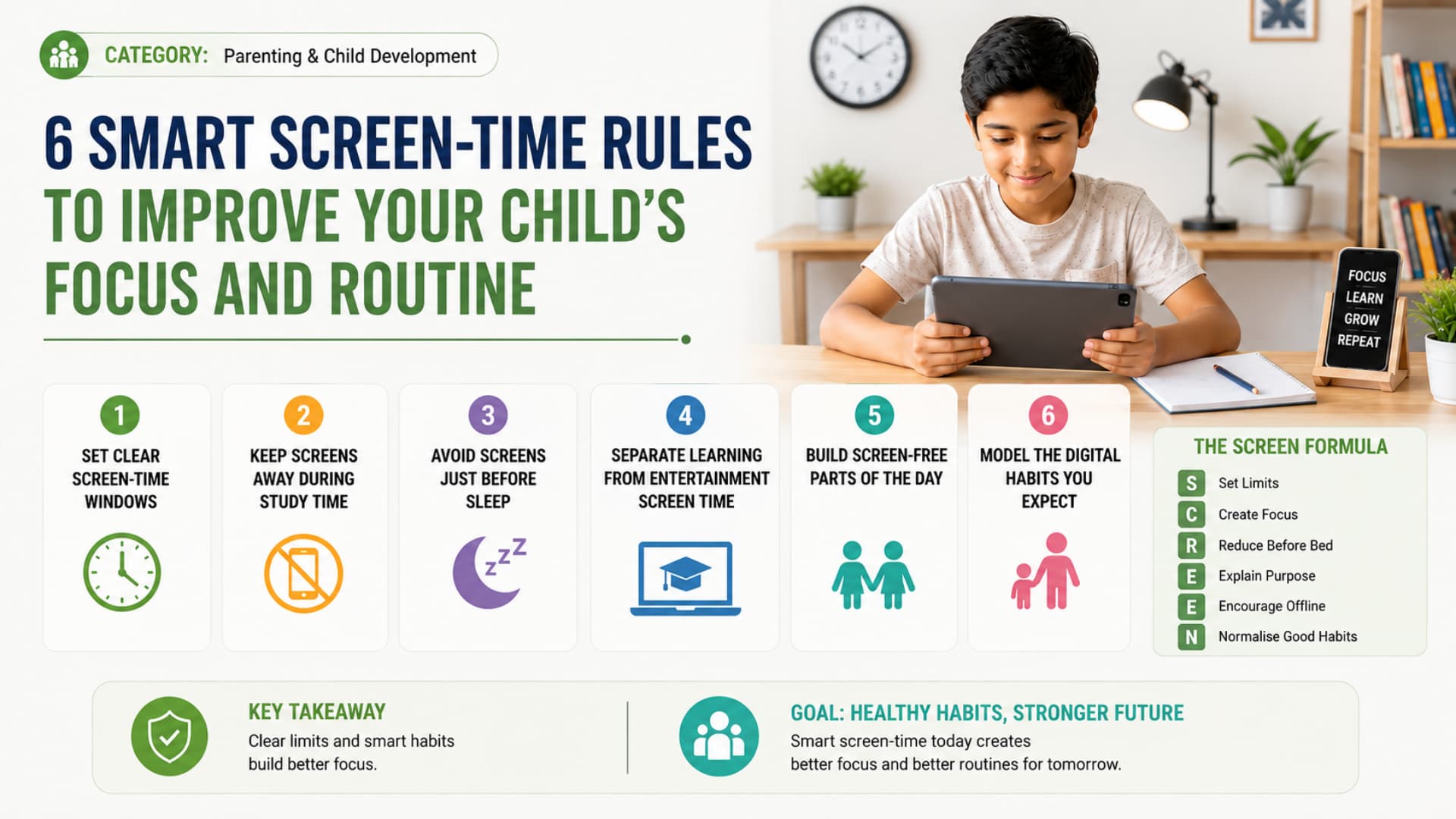 6 Smart Screen-Time Rules That Can Improve Your Child’s Focus and Routine