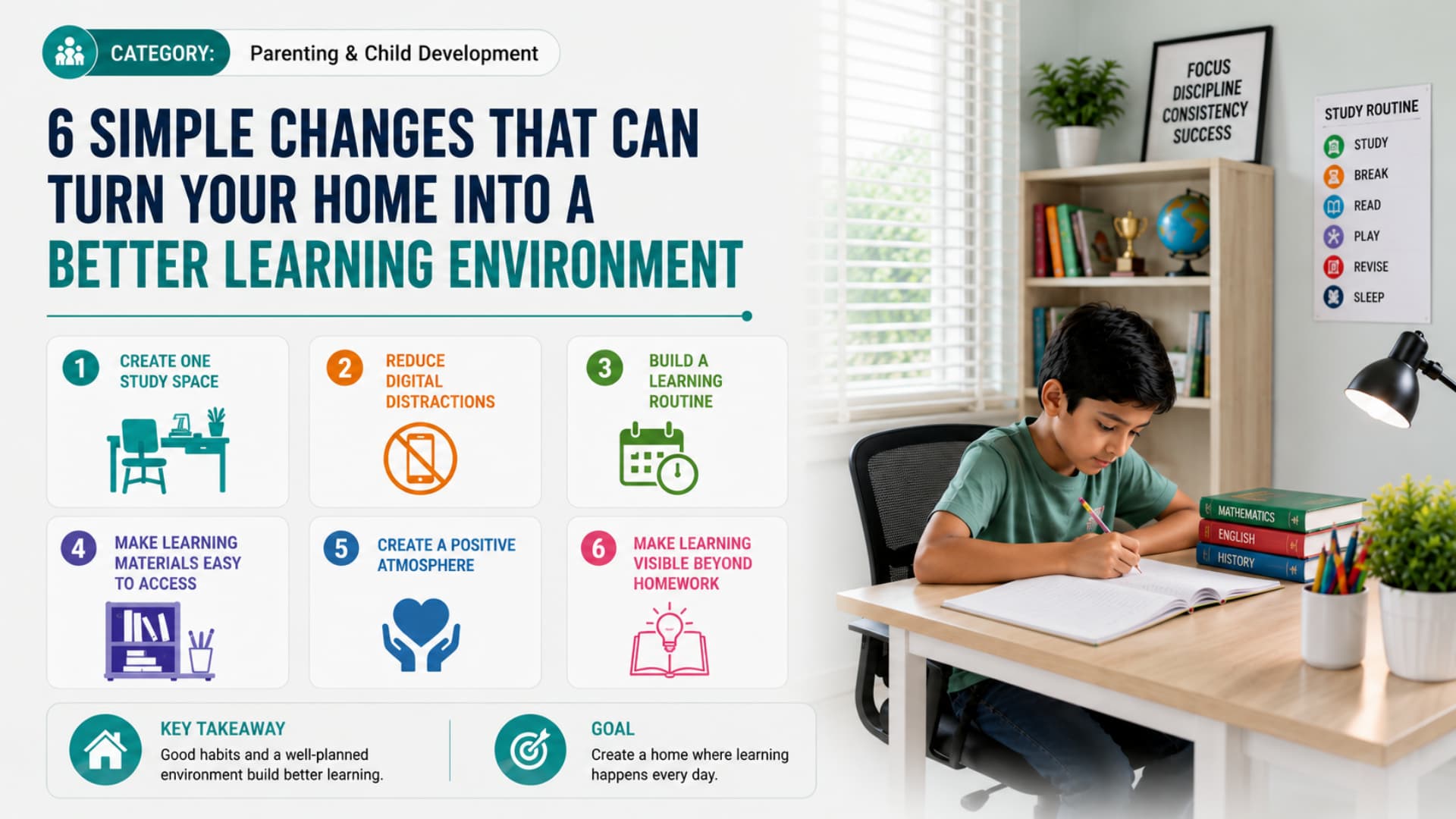 6 Simple Changes That Can Turn Your Home Into a Better Learning Environment